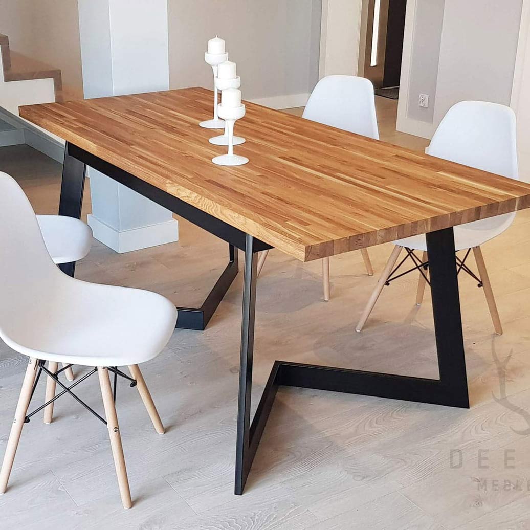 nowoczesny stół industrialny loft