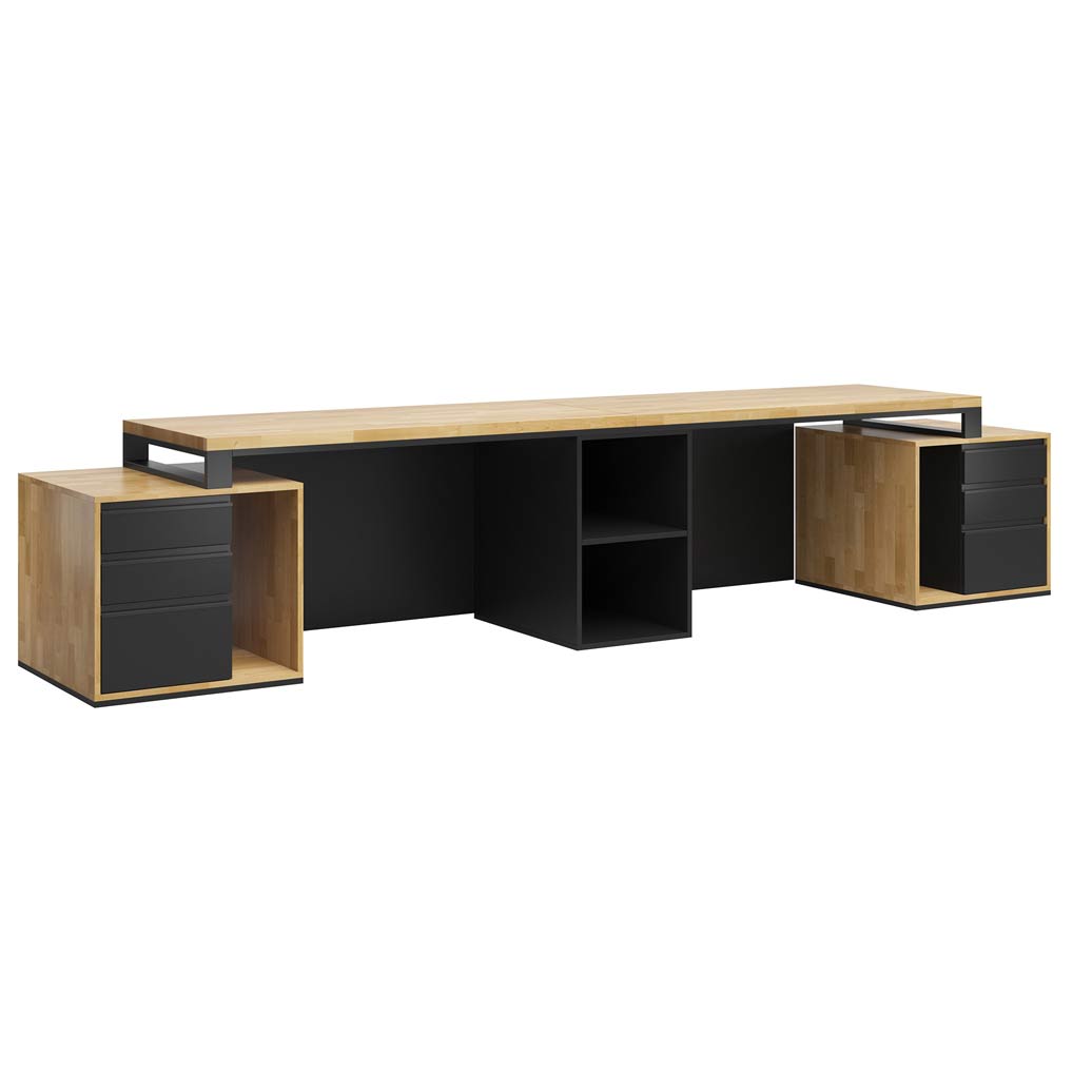 biurko dwustanowiskowe do pracy w firmie