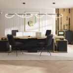 biurko gabinetowe dla dwóch osób