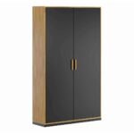 Szafa na segregatory z drewna, płyty i metalu. Szerokość 90cm