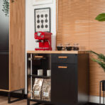 baristyczna szafka z LED