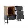 Komoda z szufladami do biura lub gabinetu Loft Office Plus
