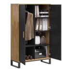 Szafa do biura na ubrania i segregatory. Szerokość 100cm