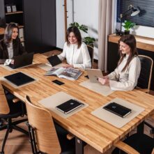 stół konferencyjny premium drewno