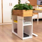 biurko regulowane premium z kwietnikiem