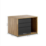 czarny kontenerek biurowy