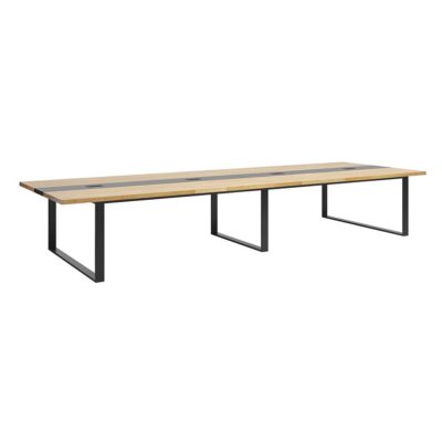 stół konferencyjny do przestrzeni coworkingowej