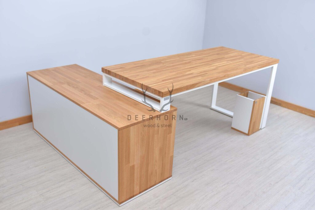 biurko narożne loftowe