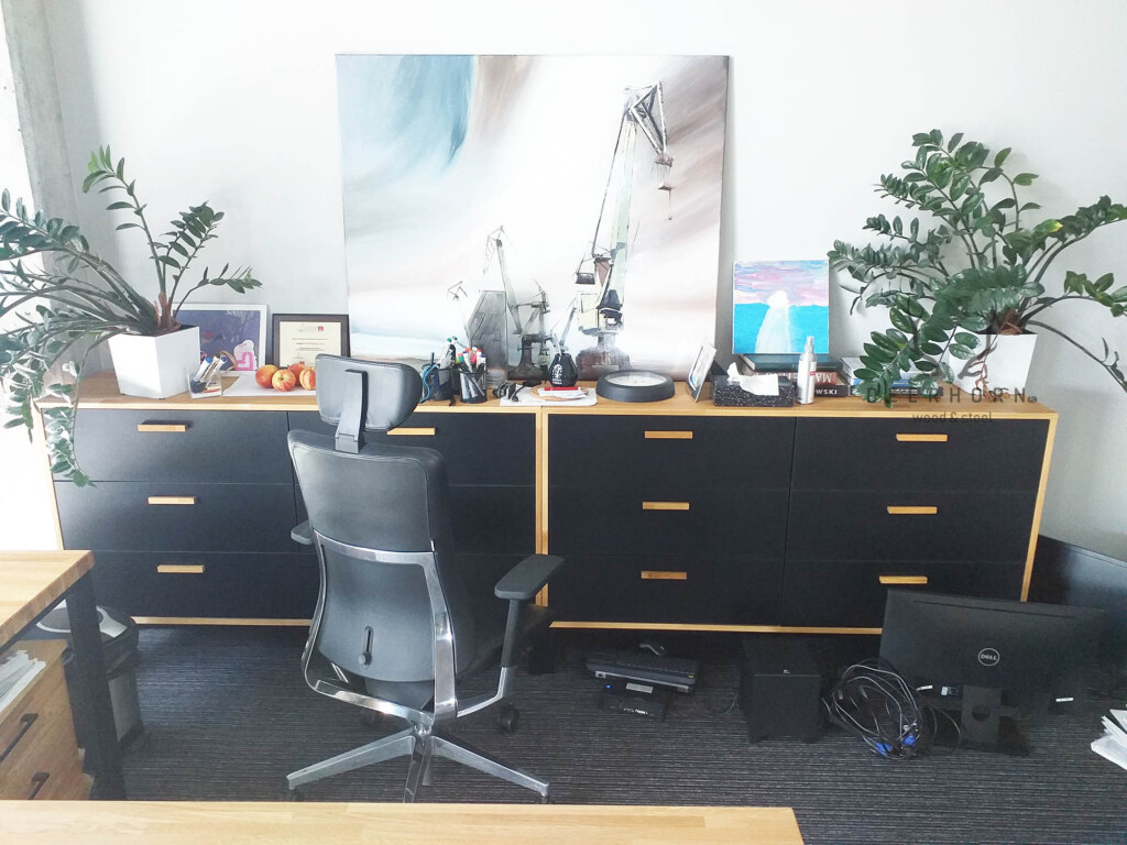 komoda biurowa loft