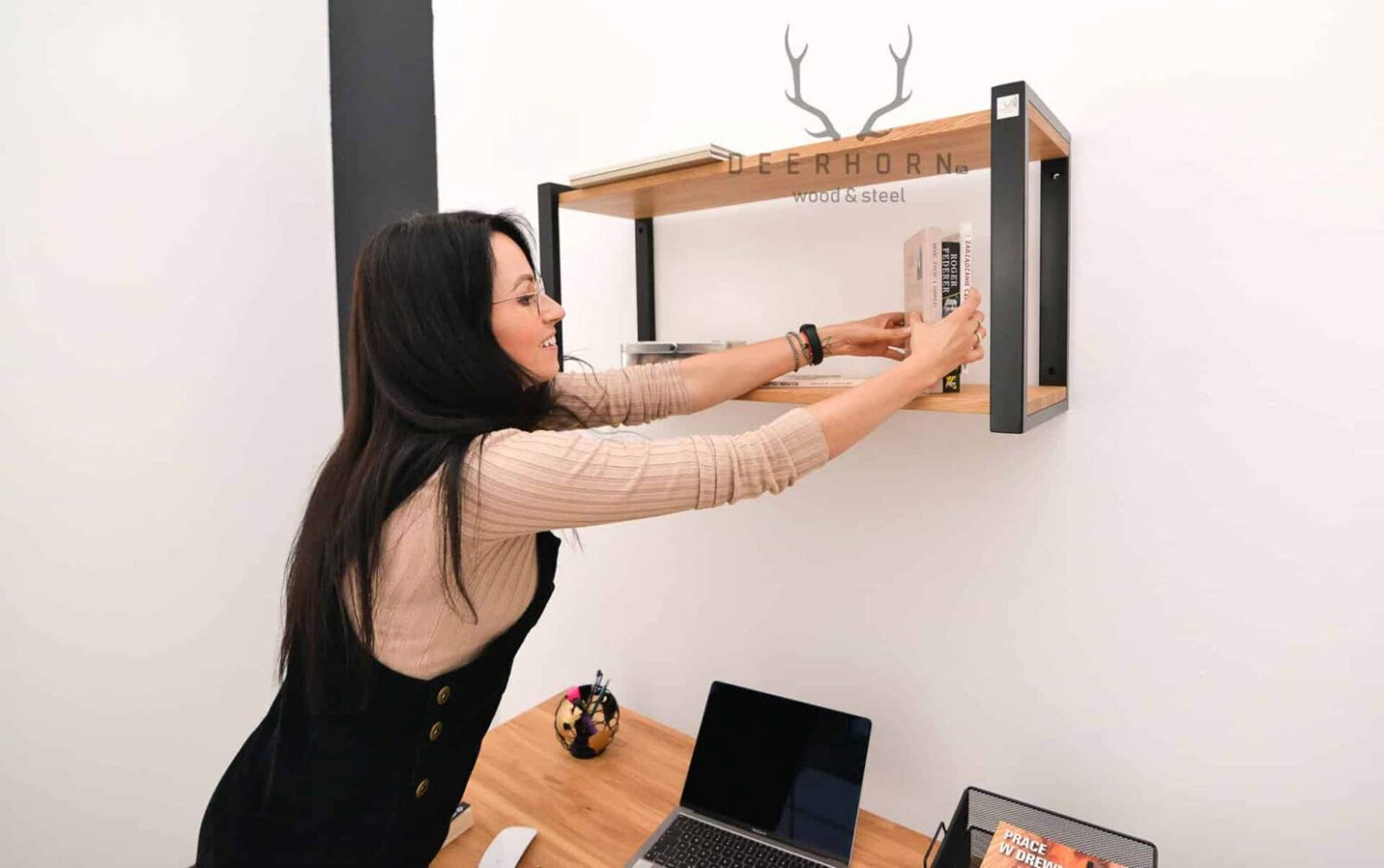 polka_nad_biurko półka nad biurko