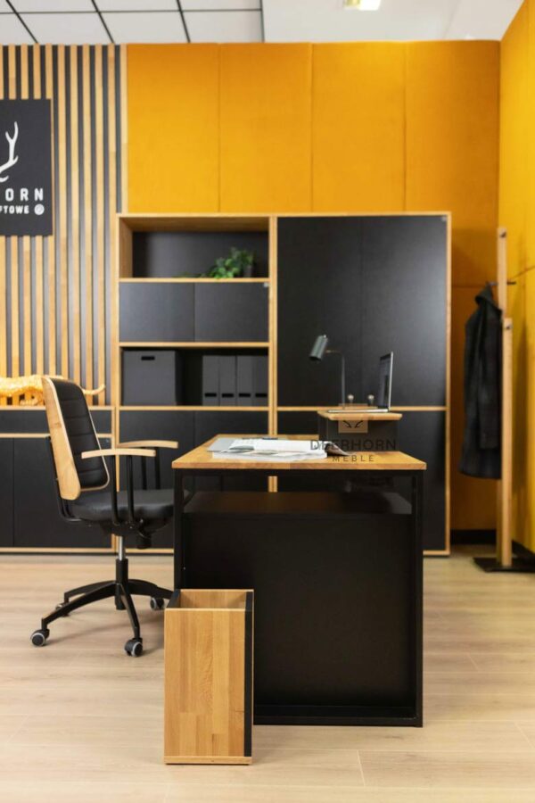 Oryginalne biurko minimalistyczne w stylu industrialnym