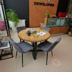 okrągły stół do biura