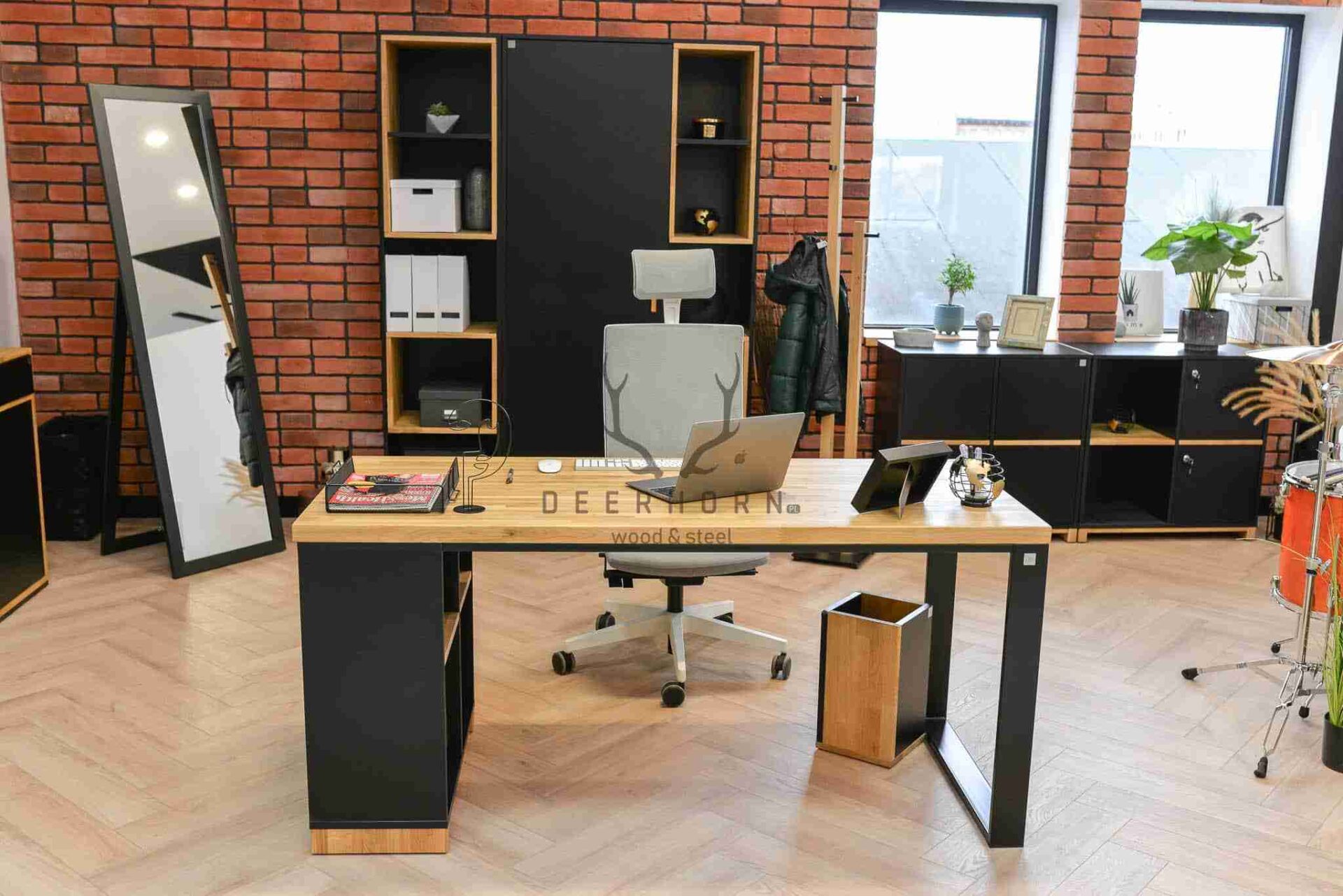 Nowoczesne biurko komputerowe modern office Deerhorn