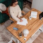 biurko białe do szkoły