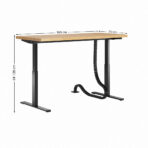 biurko do pracy stojąco-siedzącej