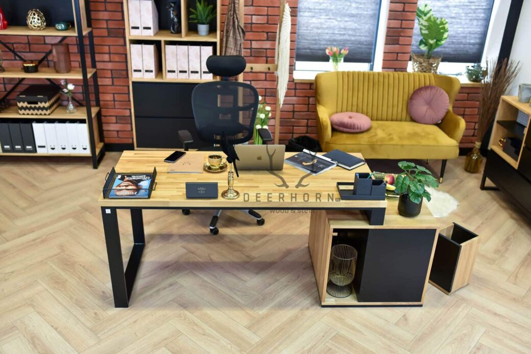 Biurko klasy biznes – premium design do biura i home office