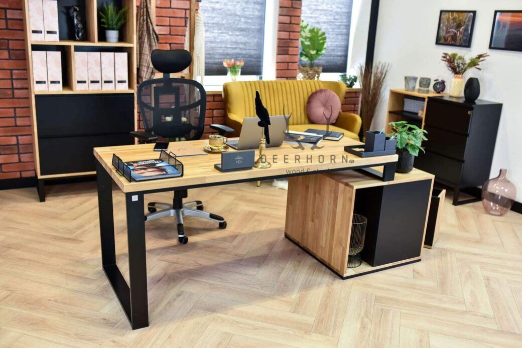 Biurko klasy biznes – premium design do biura i home office