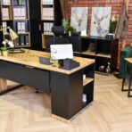 modern office desk