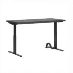 biurko czarne regulowane