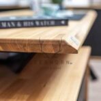 biurko z podciętym blatem