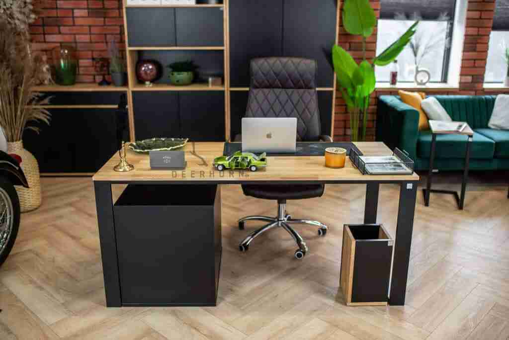 Oryginalne biurko minimalistyczne w stylu industrialnym 👍