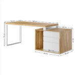 proste biurko do nauki