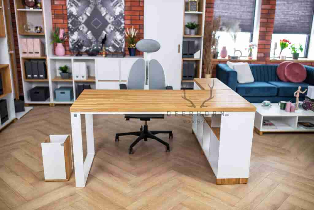 Biurko loft minimalistyczne do nowoczesnego biura, gabinetu