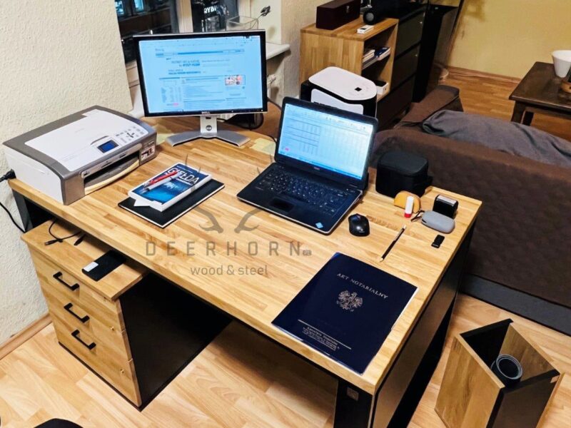 biurko do gabinetu domowego