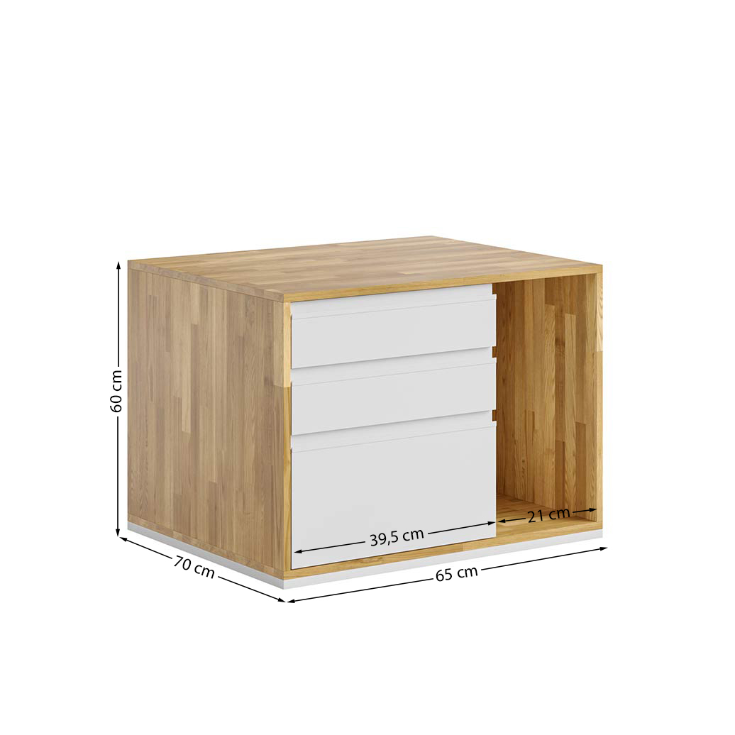 kontenerek bialy podbiurkowy kontenerek biały podbiurkowy