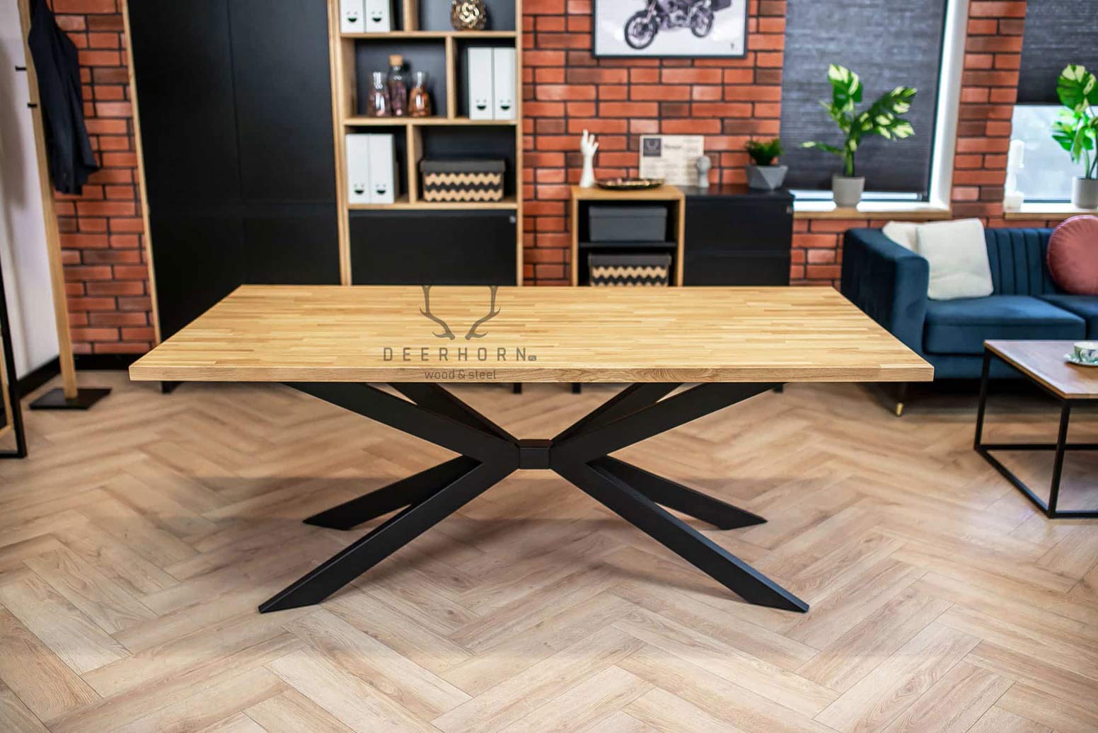 stoły drewniane loftowe