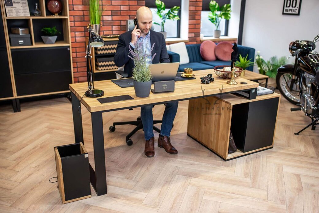 Biurko klasy biznes – premium design do biura i home office