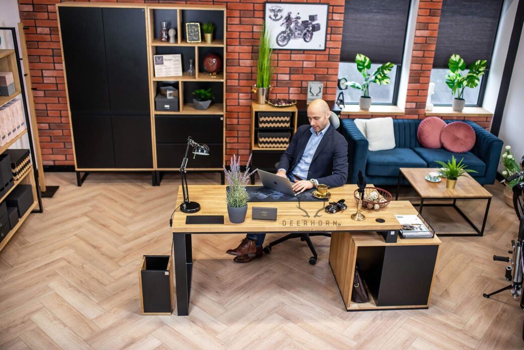 Biurko klasy biznes – premium design do biura i home office