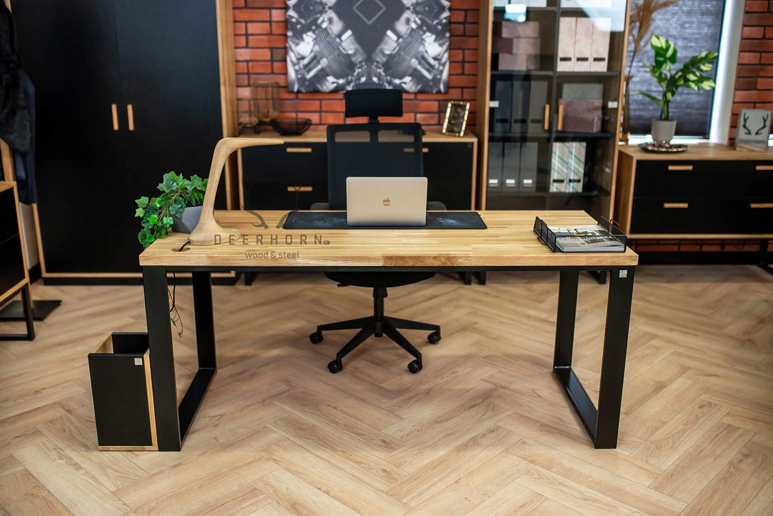 biurko duże komputerowe