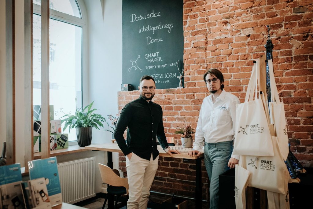 Rafał Pikul właściciel Deerhorn, Bartłomiej Świtoń Smart Maker