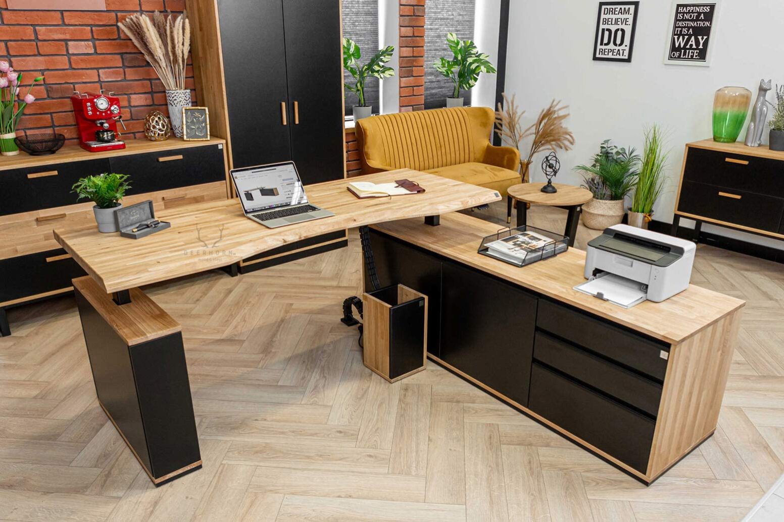 Biurko narożne nowoczesne i designerskie do biura i domu