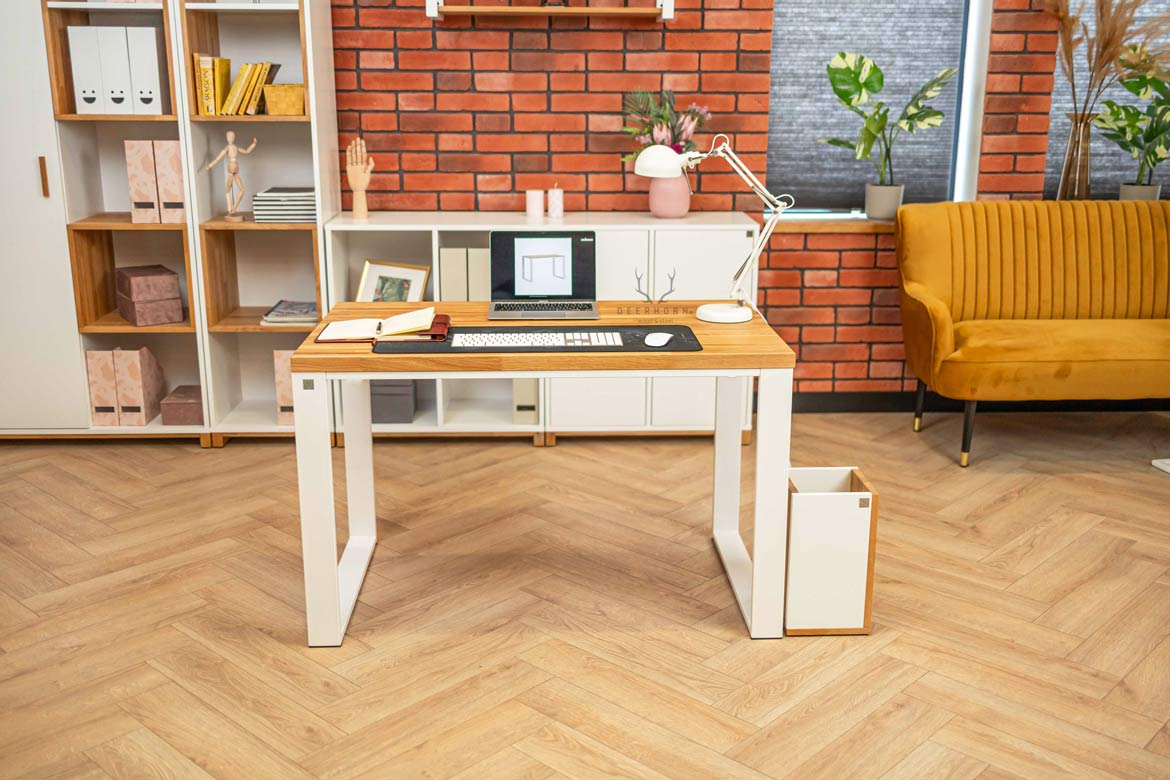 biurko w stylu skandynawskim 