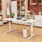 meble białe z drewnem