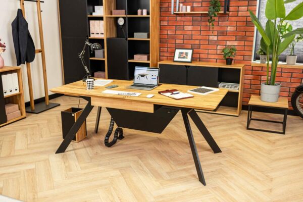 biurko drewniane do biura