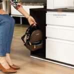 kontenerek biurowy na plecak kobiecy