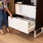 regał heban na dokumenty