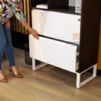 regał z szufladami do biura