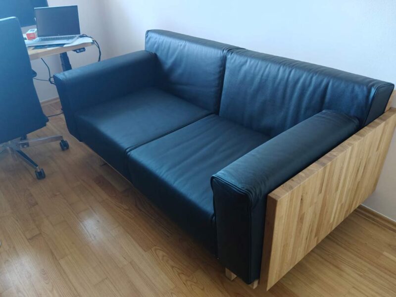 sofa skórzana do biura