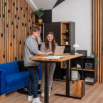 biurko do nauki całodniowej z regulacją