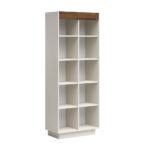 regał z półkami do biura