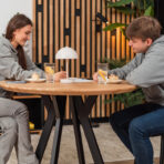 okrągły stół drewniany premium do jadalni