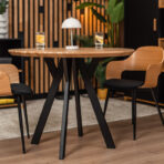 stół dębowy do jadalni biurowej