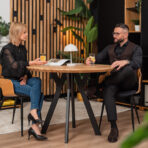 stół okrągły designerski