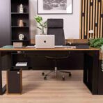 zestaw mebli do biura w stylu modern classic