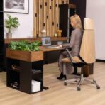 biurko do biura klasy premium z regulacją