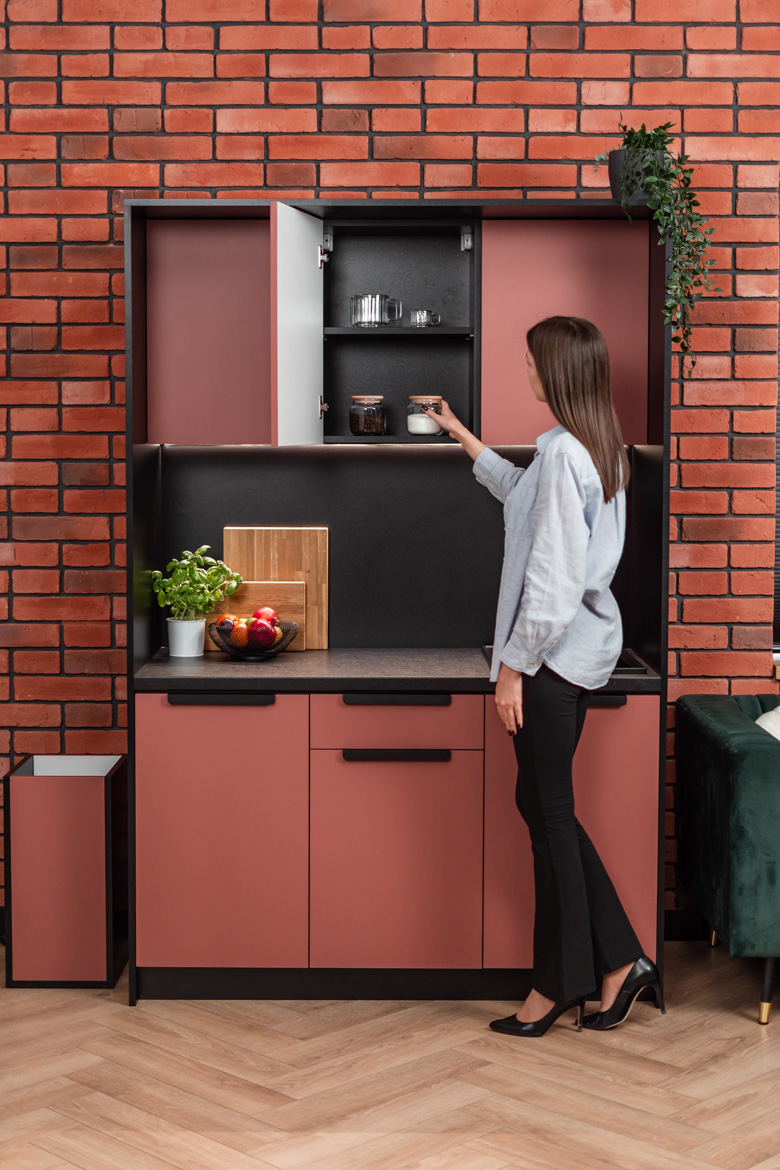 elegancki aneks do strefy pracowniczej